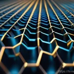 그래핀 나노튜브 - Graphene Nanotubes: The Microscopic Marvel**
A highly detailed, intricate close-up of intertwining g...